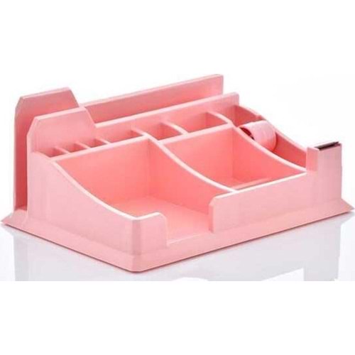 Ops Masaüstü Organizer Kalemlik Pastel Pembe Klm302
