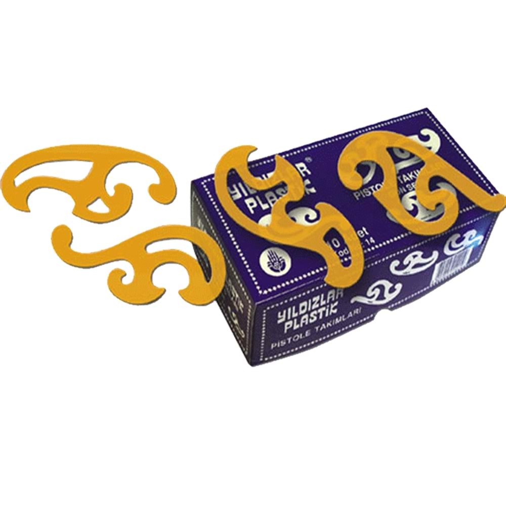 Yıldızlar Pistole Küçük 4 LÜ 14 (1 Adet)