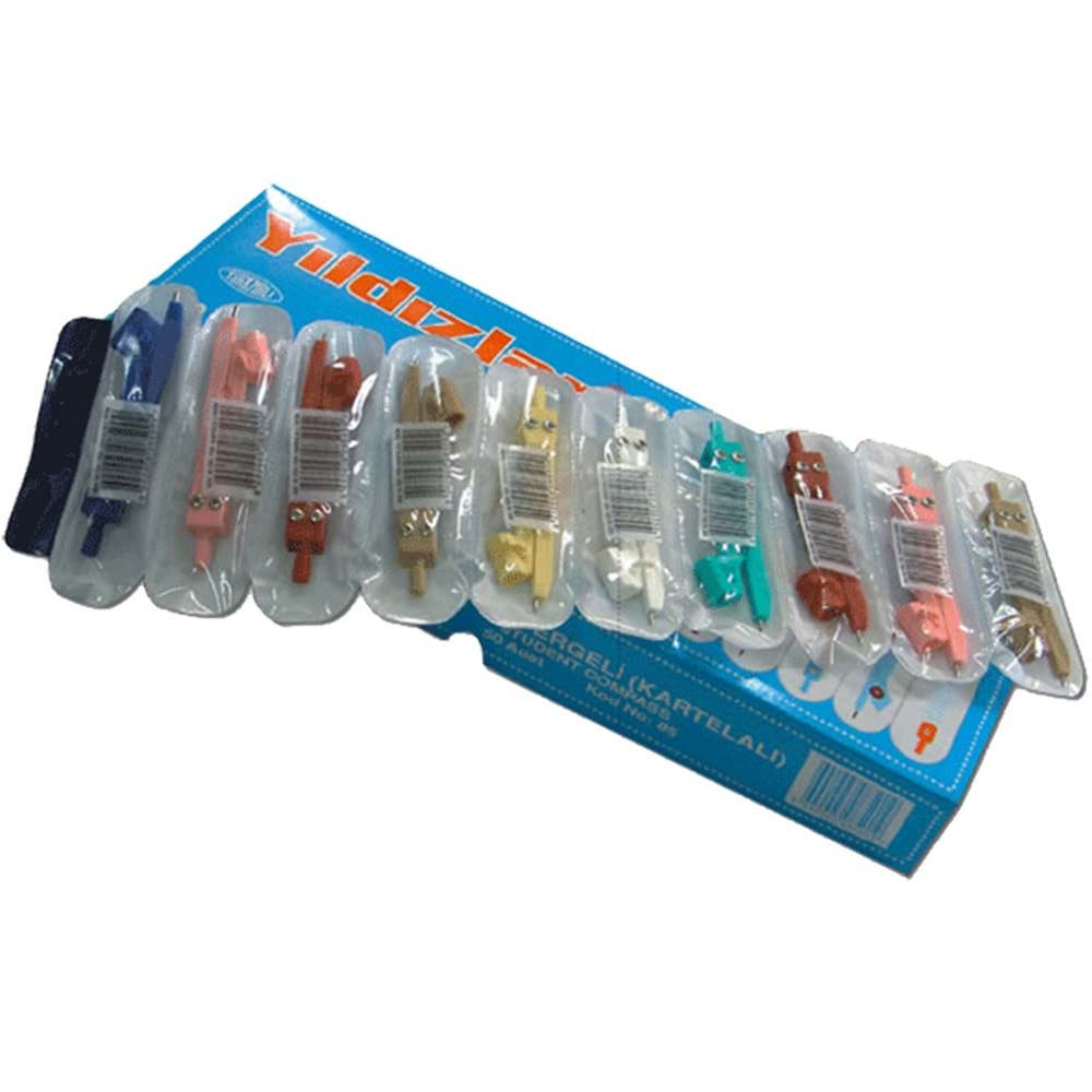 Yıldızlar Pergel Plastik 85 (1 Adet)