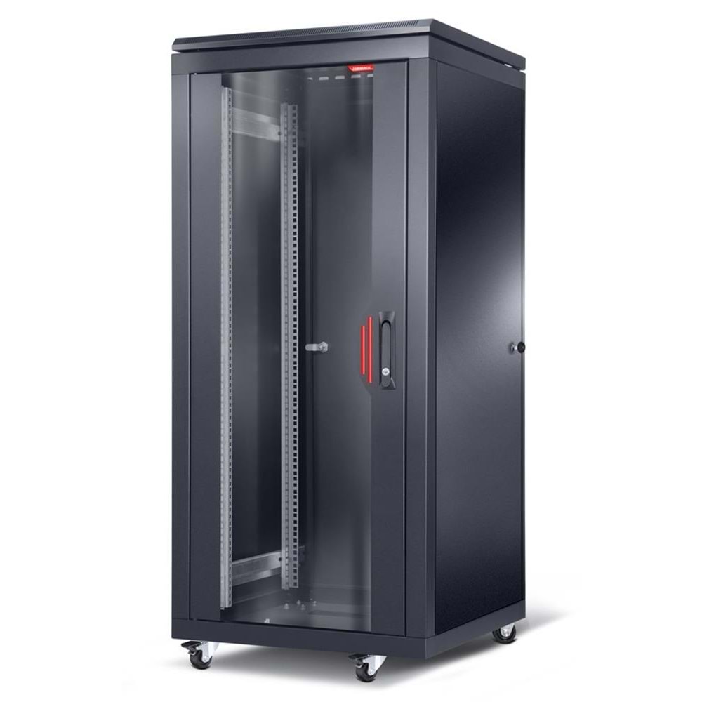 Formrack 26U 600X600 F041TKR Kabinet Tekerlek