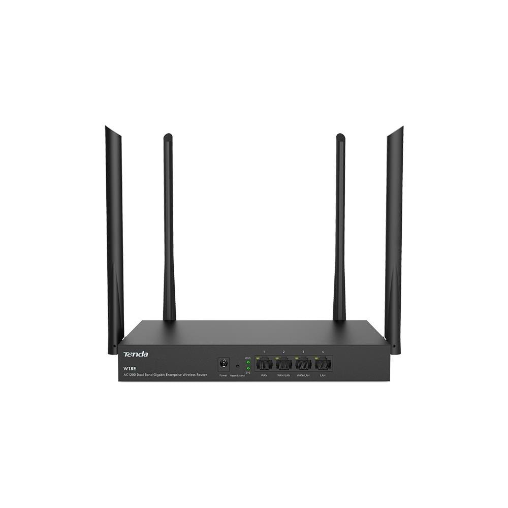 Tenda W18E AC1200 Dual Band Gigabit Enterprise Wireless Router