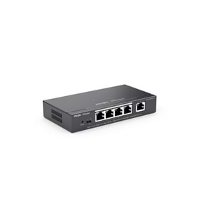 Ruijie-Reyee RG-ES205GC-P 4Port POE+ 10-100-1000 Mbps+1 Port 10-100-1000 Mbps Gb Yönetilebilir 54W