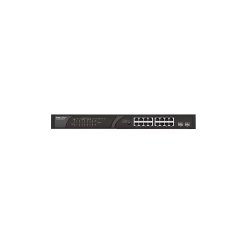 Ruijie-Reyee RG-ES118GS-P 16 Port POE+ 10-100-1000 Mbps 2 Port SFP 247W