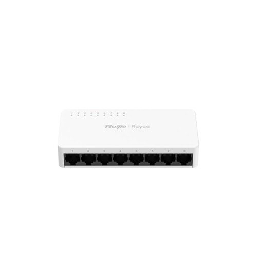 Ruijie Reyee RG-ES08G-L 8 Port 10-100-1000 Mbps Yönetilemez Switch Plastik Kasa