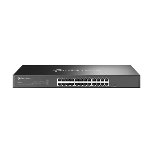 Omada Tp-Link DS1024G 24 Port 10-100-1000 Mbps Switch Çelik Kasa Rack Mount