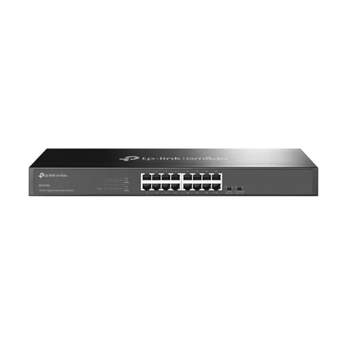 Omada Tp-Link DS1016G 16 Port 10-100-1000 Mbps Switch Çelik Kasa Rack Mount