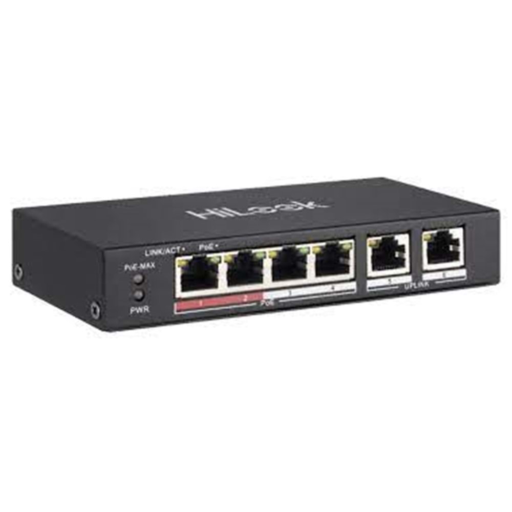 Hilook NS-0110MP-60 8 Port PoE, 60W, +2 Port Megabit Uplink Switch