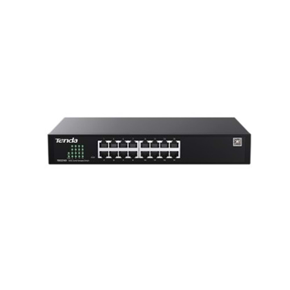 Tenda TEG2216D 16 Port 10-100-1000 Switch Cloud Yönetilebilir Çelik Kasa Switch