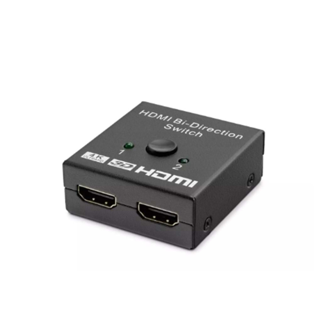 Hadron Hdx1296 2 Port Hdmi Switch 2Giriş 1Çıkış Bi-Direction 4K Ultra HD ve 3D HDMI 1.4 - 2.0 uyumlu