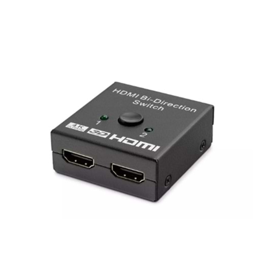 Hadron Hdx1296 2 Port Hdmi Switch 2Giriş 1Çıkış Bi-Direction 4K Ultra HD ve 3D HDMI 1.4 - 2.0 uyumlu