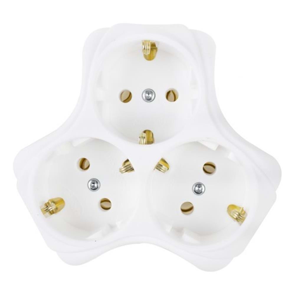 Almera Yonca 3lü Beyazı Topraklı Fiş