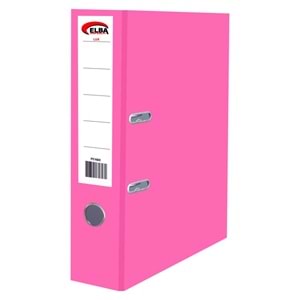 Elba Büro Klasör Geniş Plastik Pembe (1 Adet)
