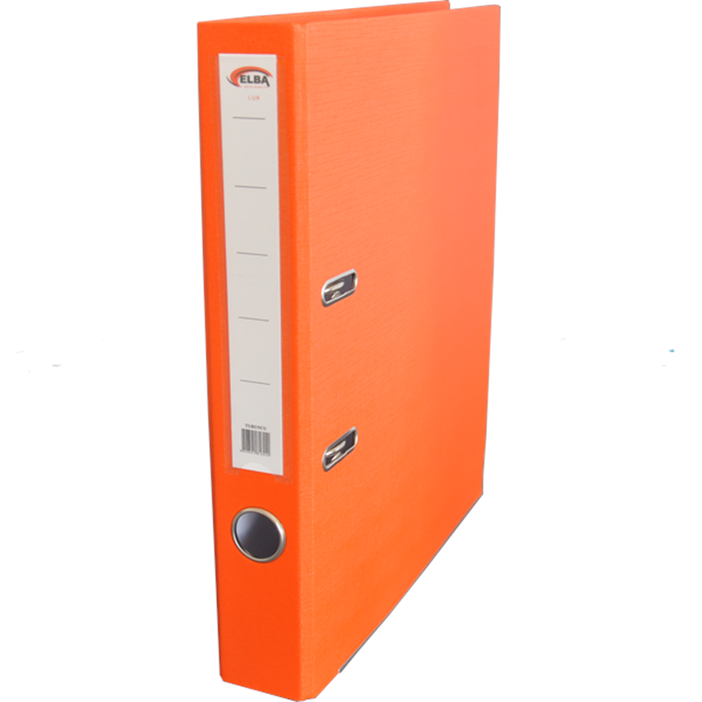 Elba Büro Klasör Dar Plastik Turuncu (1 Adet)