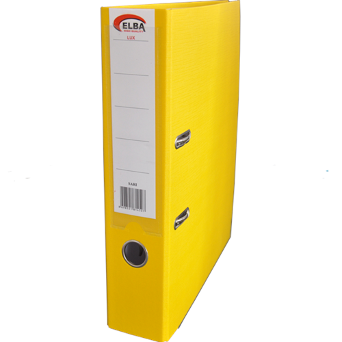 Elba Büro Klasör Geniş Plastik Sarı (1 Adet)