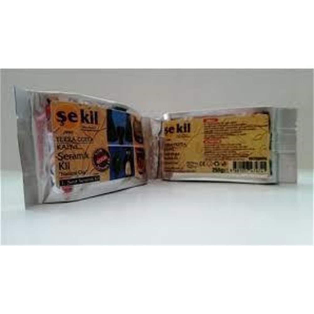 Şekil Seramik Hamuru Terracotta 250 GR Kahverengi VK250KHV