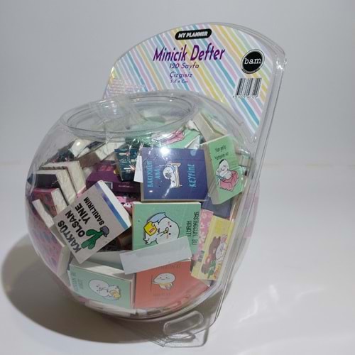 Bafix Mini Defter 5x4 cm 120 Syf BFX-1032 (1 Adet)