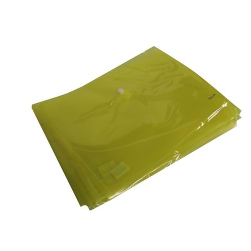 Bafix Çıtçıtlı Zarf Dosya A4 Sarı BFX-U1120P-SA (1 Adet)