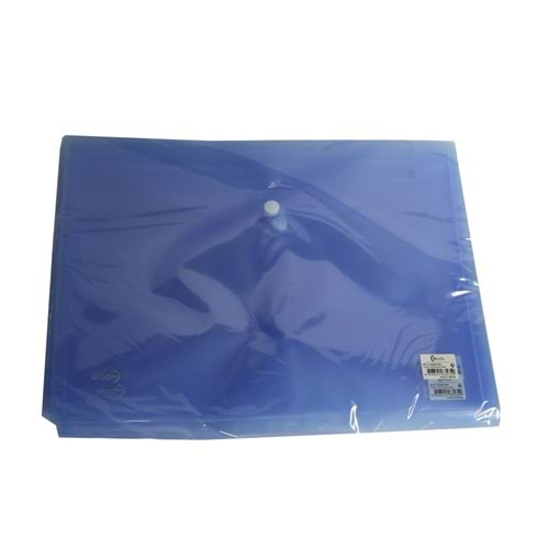 Bafix Çıtçıtlı Zarf Dosya A4 Mavi BFX-U1120P-MA (1 Adet)