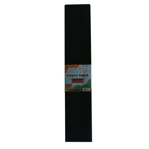 Bafix Krapon Kağıt 50x200 CM Siyah (1 Adet)