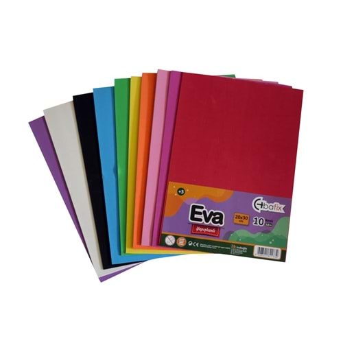 Bafix Eva Yapışkanlı 20x30 Karışık Renk (1 Adet)