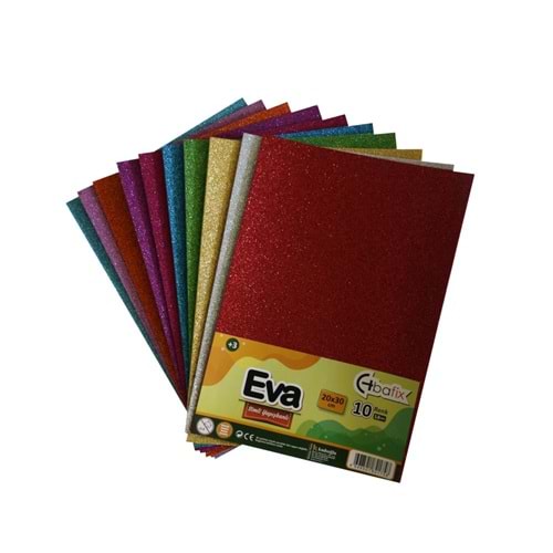 Bafix Eva Simli Yapışkanlı 20x30 Karışık Renk (1 Adet)