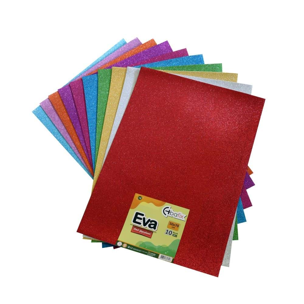 Bafix Eva Simli Yapışkanlı 50x70 Karışık Renk (1 Adet)