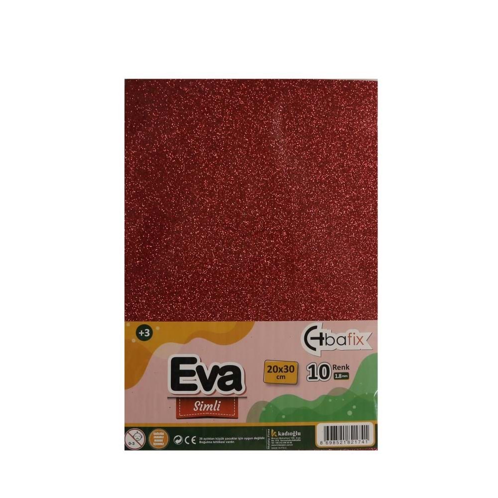 Bafix Eva Simli 20x30 Karışık Renk (1 Adet)
