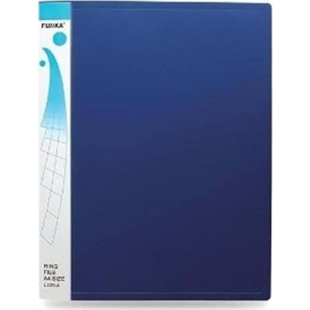 Fujika Katalog (Sunum) Dosyası 10 Lu A4 Mavi