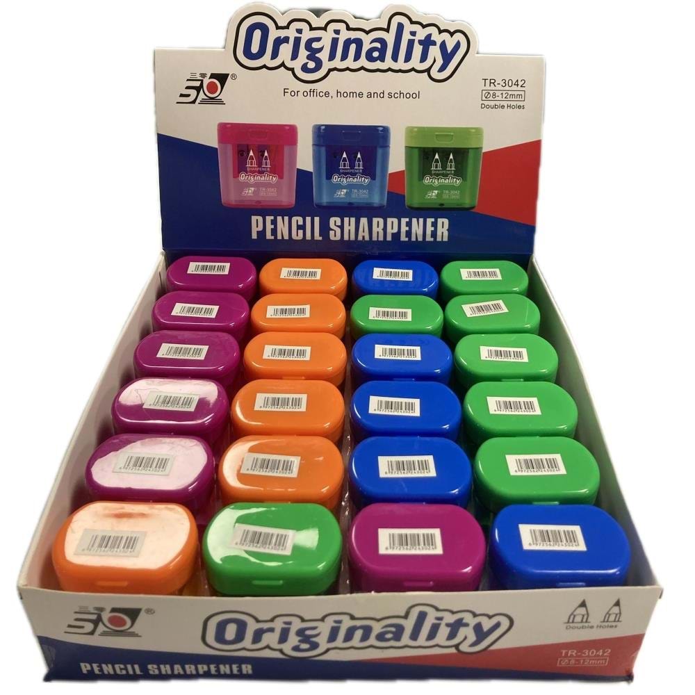 Bafix Kalemtraş Çiftli Hazneli Originality TR-3042 (1 Adet)