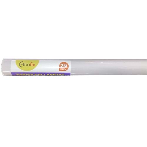 Bafix Yapışkanlı Rulo 45x2 Mt Şeffaf BFX-YFR4502Ş