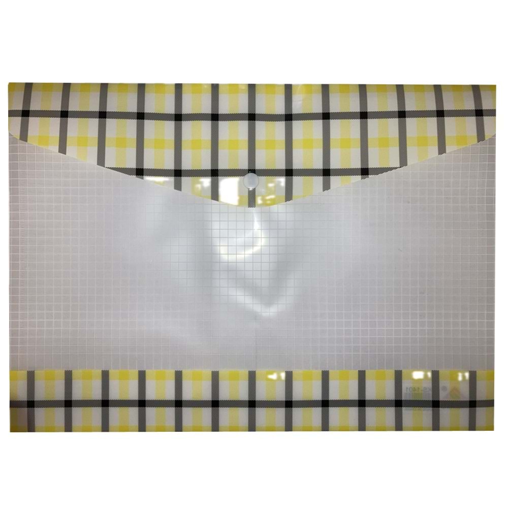 Bafix Çıtçıtlı Dosya Fafayu Desenli KS-1401 (1 Adet)