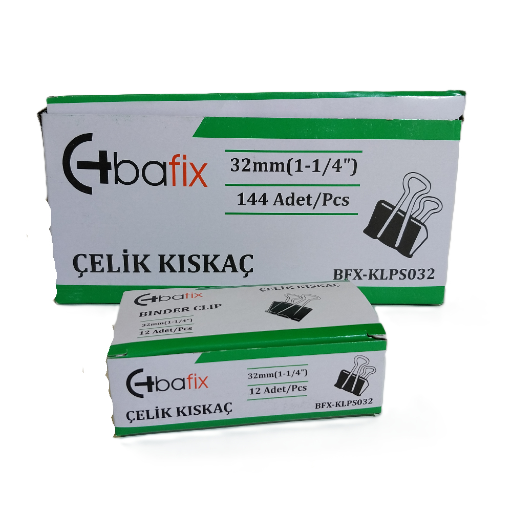 Bafix Kıskaç (Klips) Çelik 32 mm Bfx-Klps032 (1 Adet)