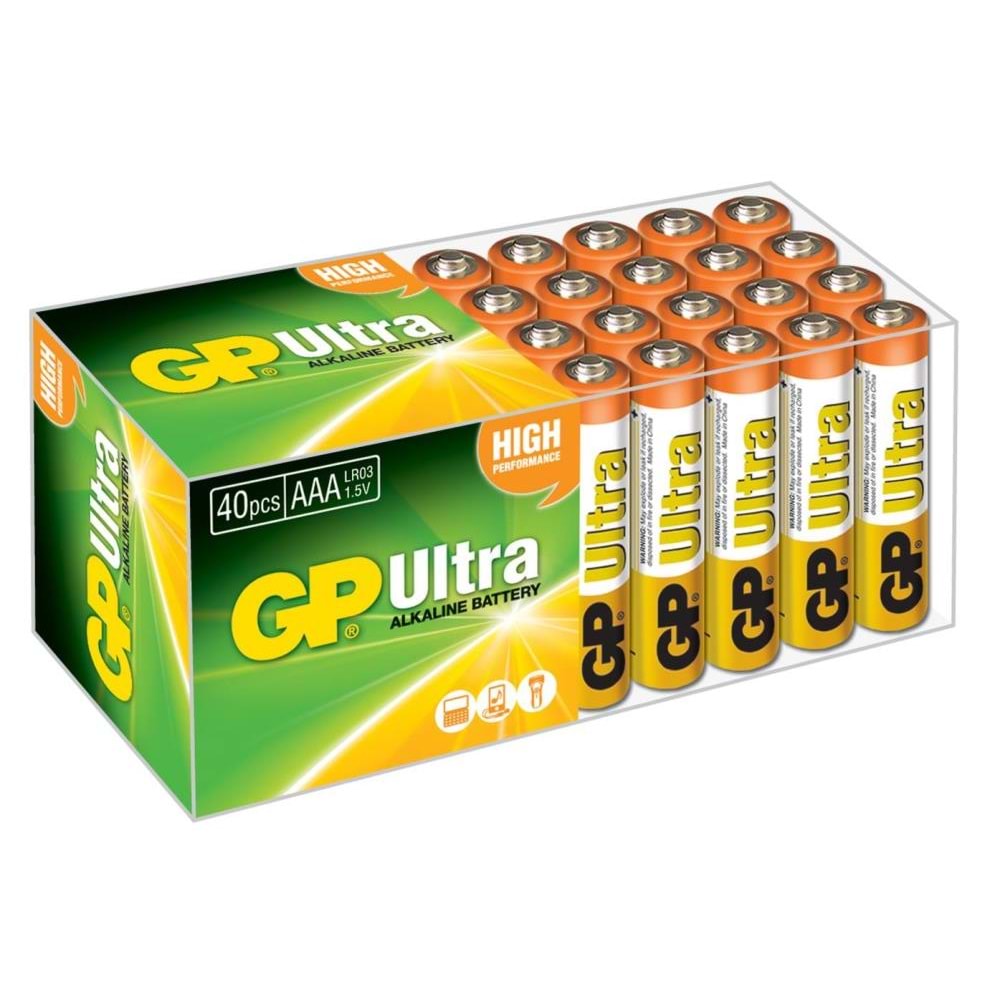 GP G-Tech LR03 AAA Boy Ultra Alkalin İnce Kalem Pil 40'lı Paket GP24AUT-2B40
