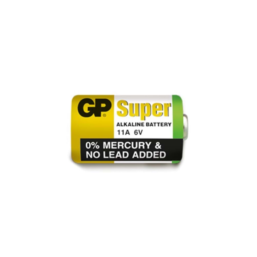 GP GP11A-C5 11A 6V Yüksek Voltaj Spesifik Pil 5'li Paket