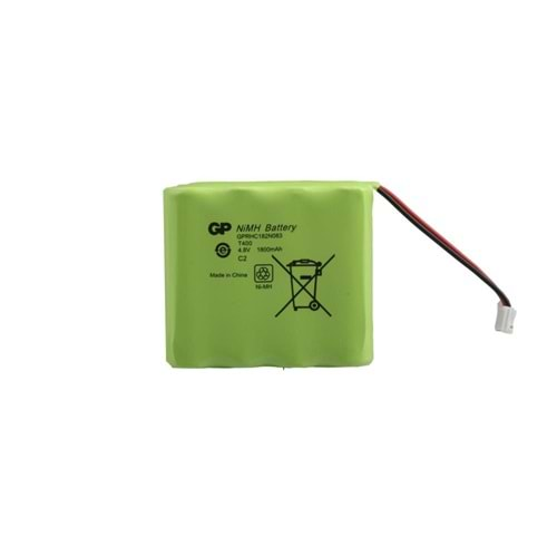 Gp T400 4.8V 1800 mAh 4'lü Telsiz Telefon Pili