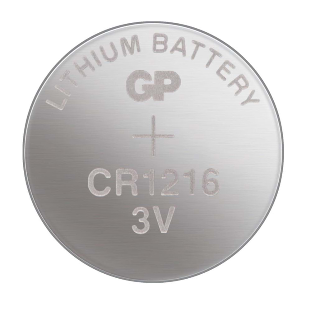 Gp CR1216-C5 3V Lityum Düğme Pil 5'li Paket