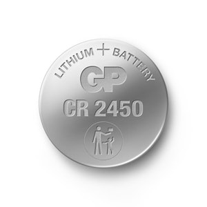 GP CR2450-10 3V Lityum Düğme Pil 10'lu Paket