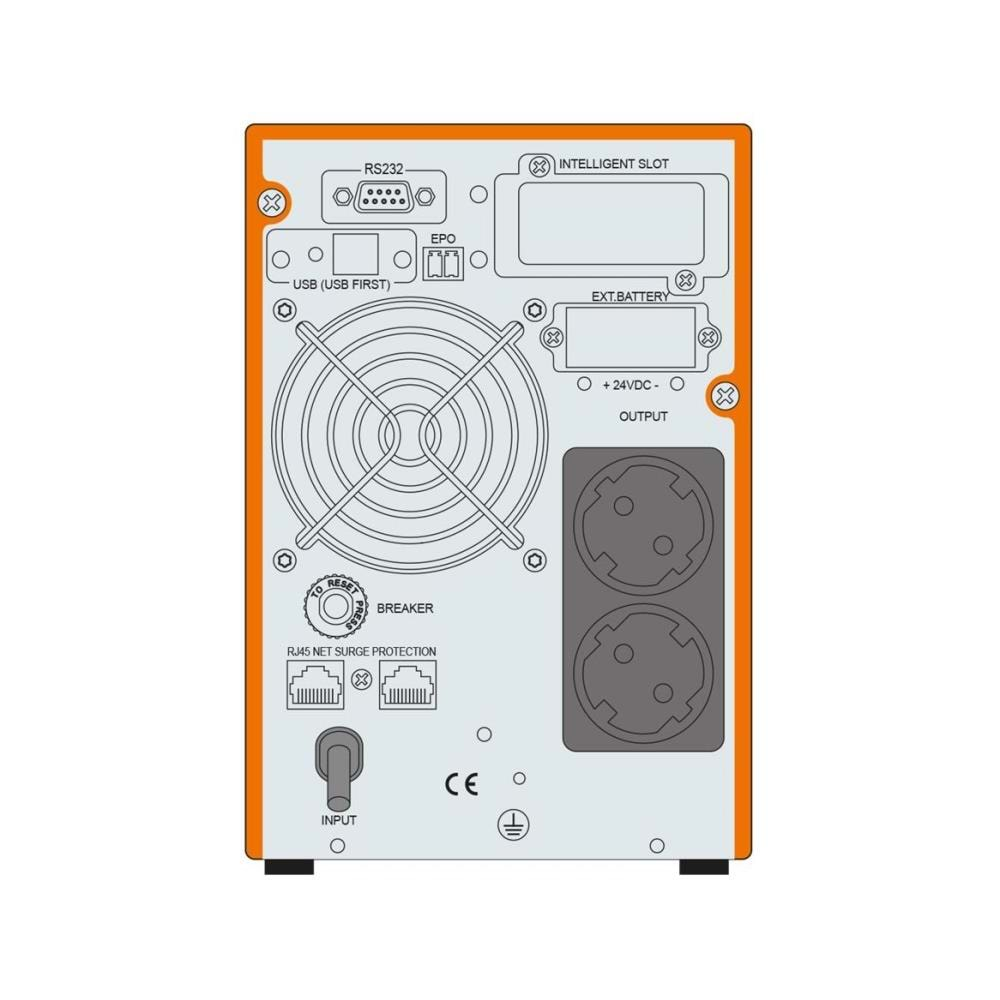 Makelsan Powerpack SE Serisi 1 kVA Online 1F-1F 2-7Ah Akü