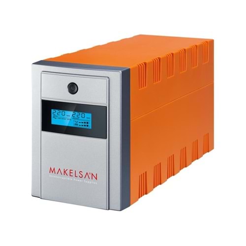 Makelsan Lion 2200 VA Line Interactive Ups 2-9Ah Akü