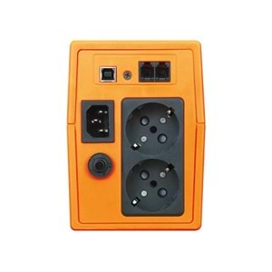 Makelsan Lion X 650 VA Line Interactive Ups 1-7Ah Akü