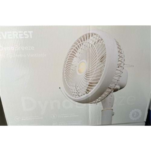Everest FAN12 DynaBreeze Krem-Gold 9