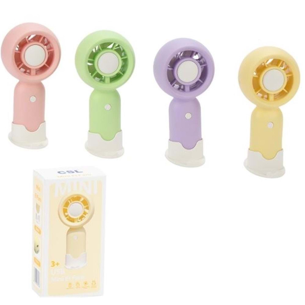 CSL F2 Şarjlı Mini Fan Yeşil