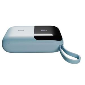 S-link P109M 10000mAh 5W Mavi LCD Taşınabilir Pil Şarj Cihazı Powerbank