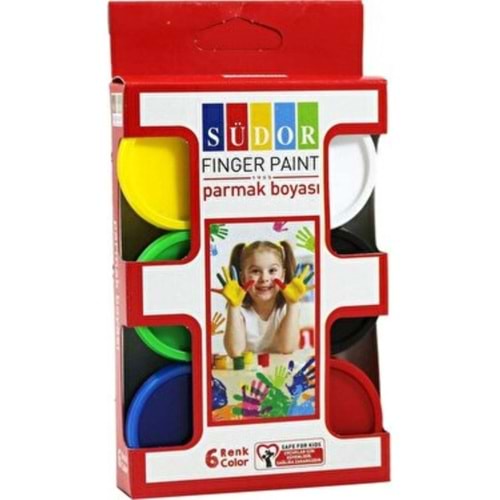Südor Parmak Boyası 6 Renk Set 15 Ml Eko
