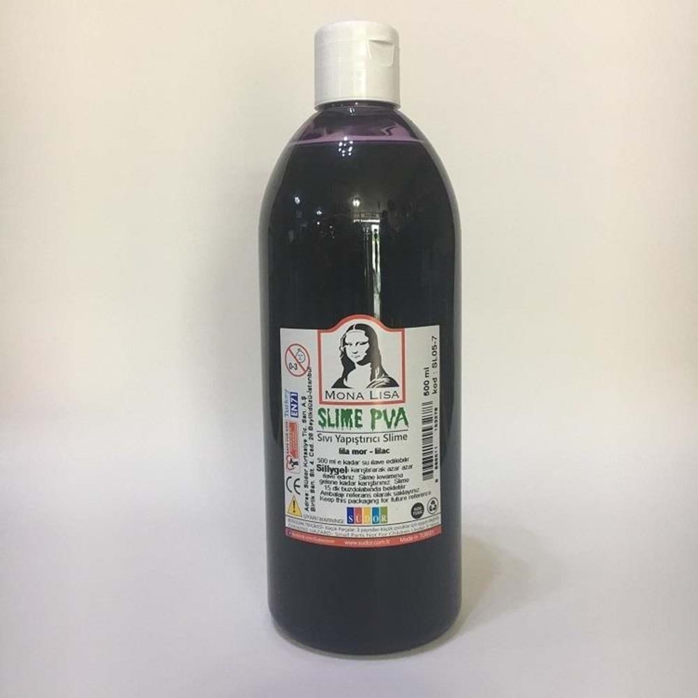 Monalisa Sıvı Yapıştırıcı Slime 500 ML Lila Mor SL05-7