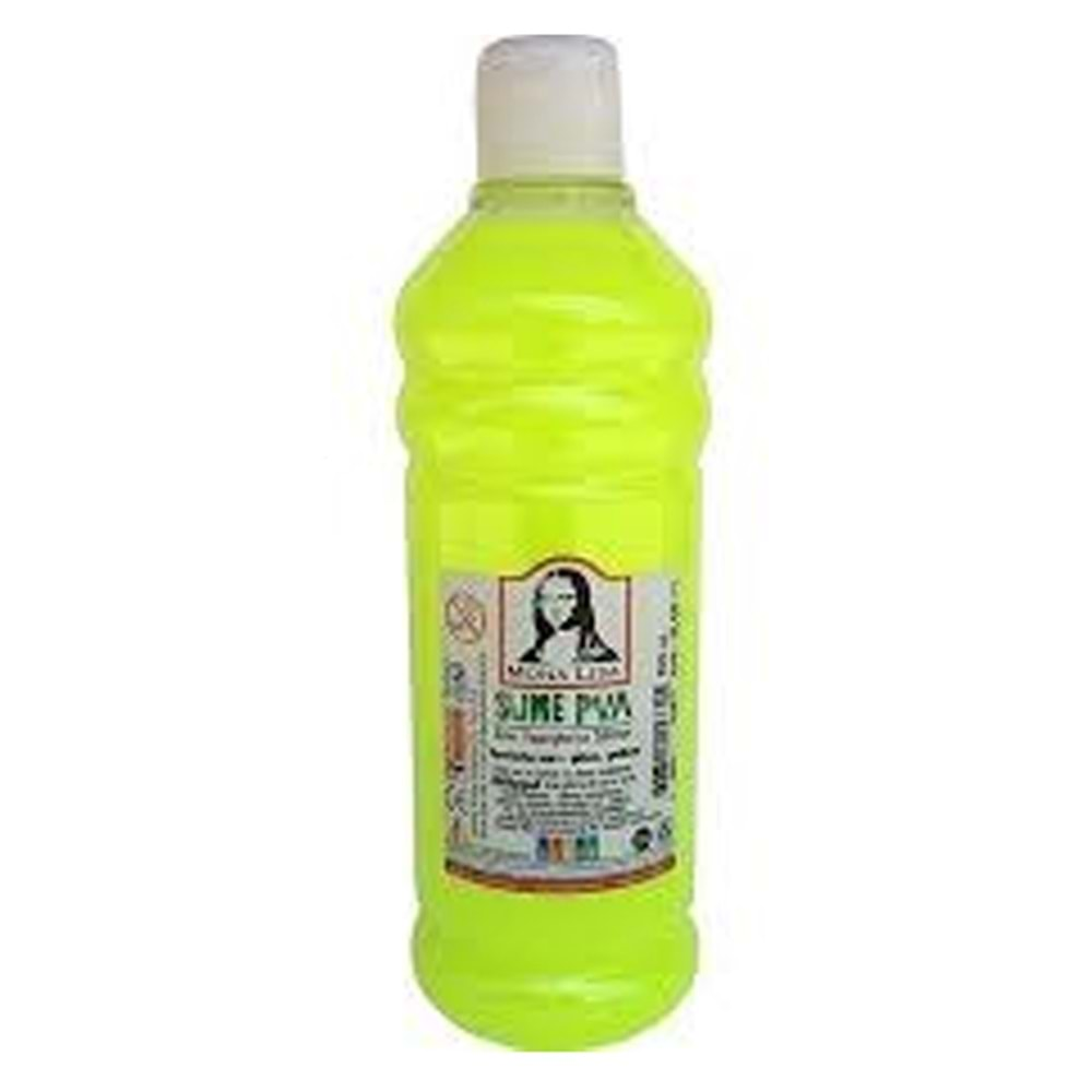 Monalisa Sıvı Yapıştırıcı Slime 500 ML Fosforlu Sarı SL05-11