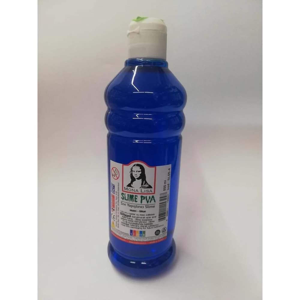 Mona Lisa Sıvı Yapıştırıcı Slime 500 ML Mavi SL05-4