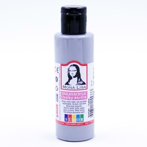 Mona Lisa Akrilik Boya Chalky 70 ML Duman (Füme) SD170-10 (1 Adet)