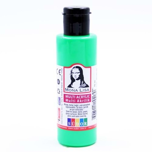 Mona Lisa Multi Akrilik 70 ML Fosforlu Yeşil SD160-08