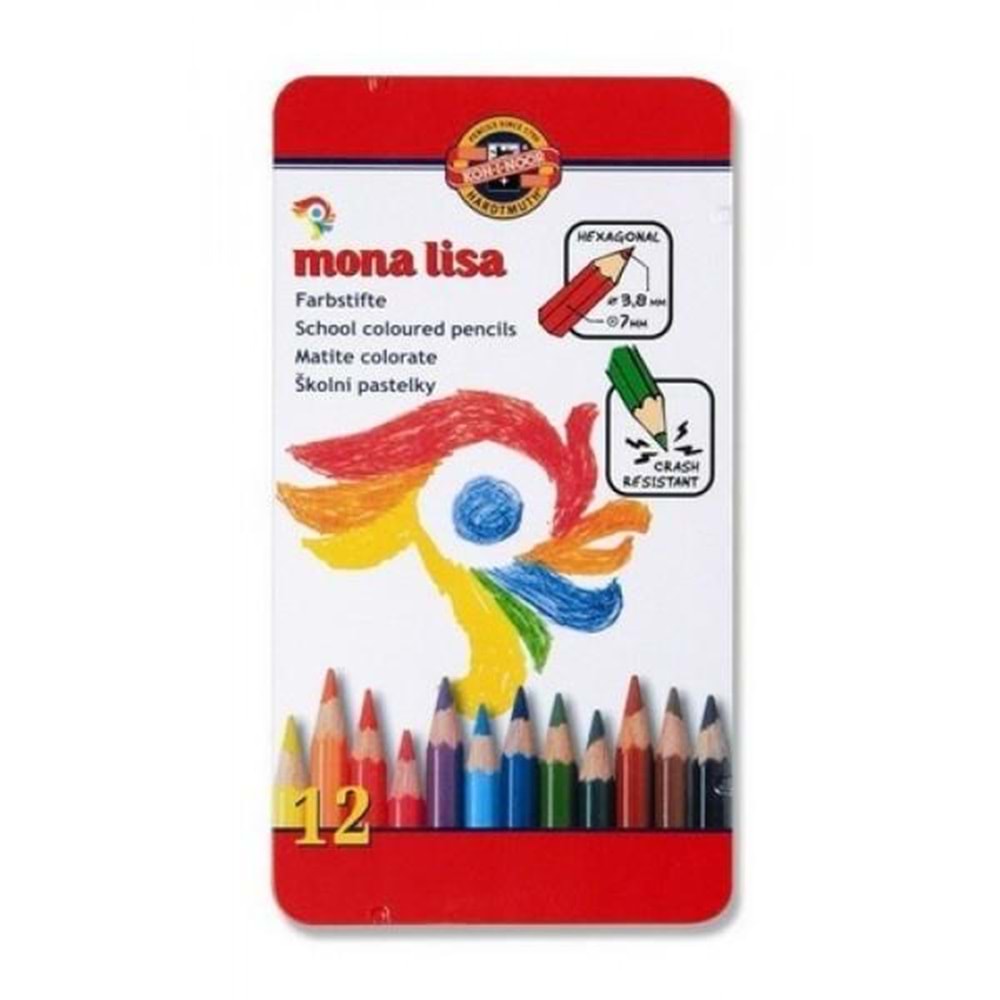 Koh-i Noor Set Of Artist´s ColouRed Pencils 3812 12
